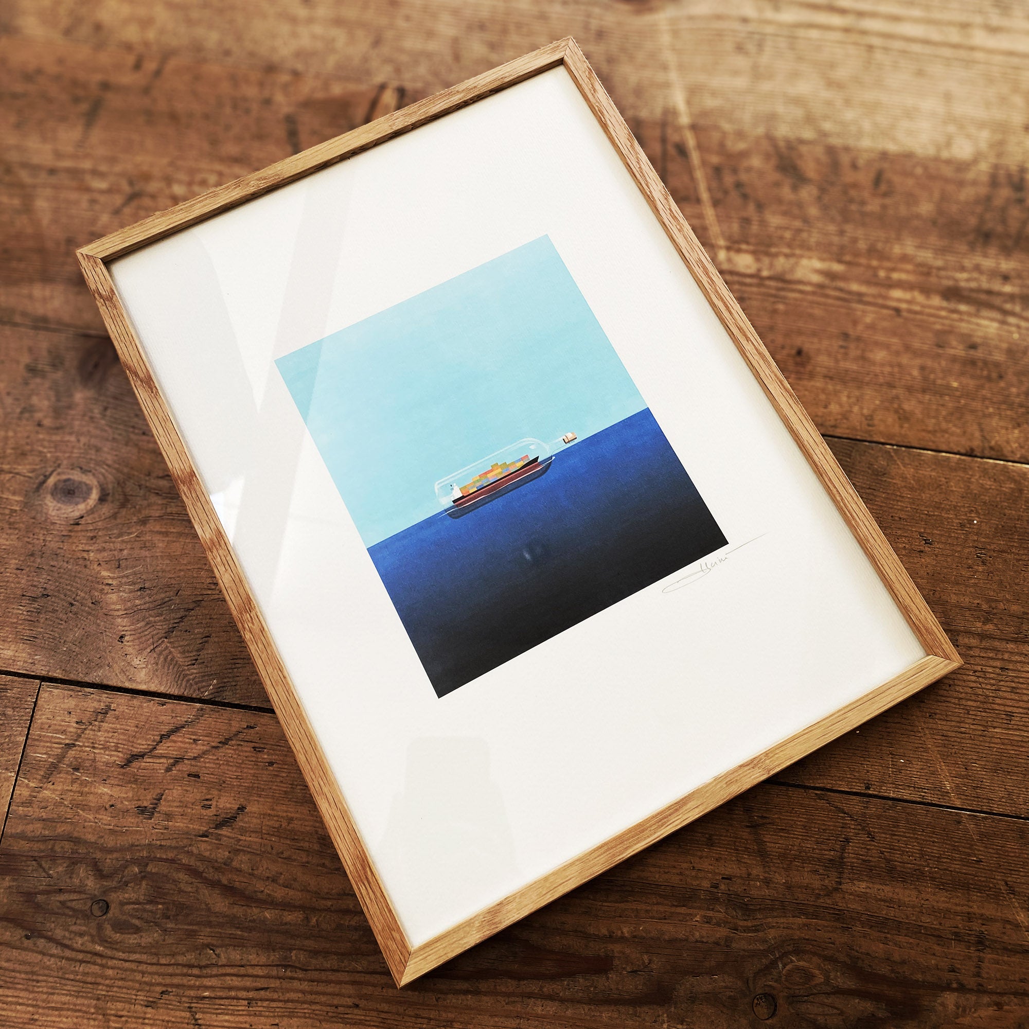 Message in a Bottleneck