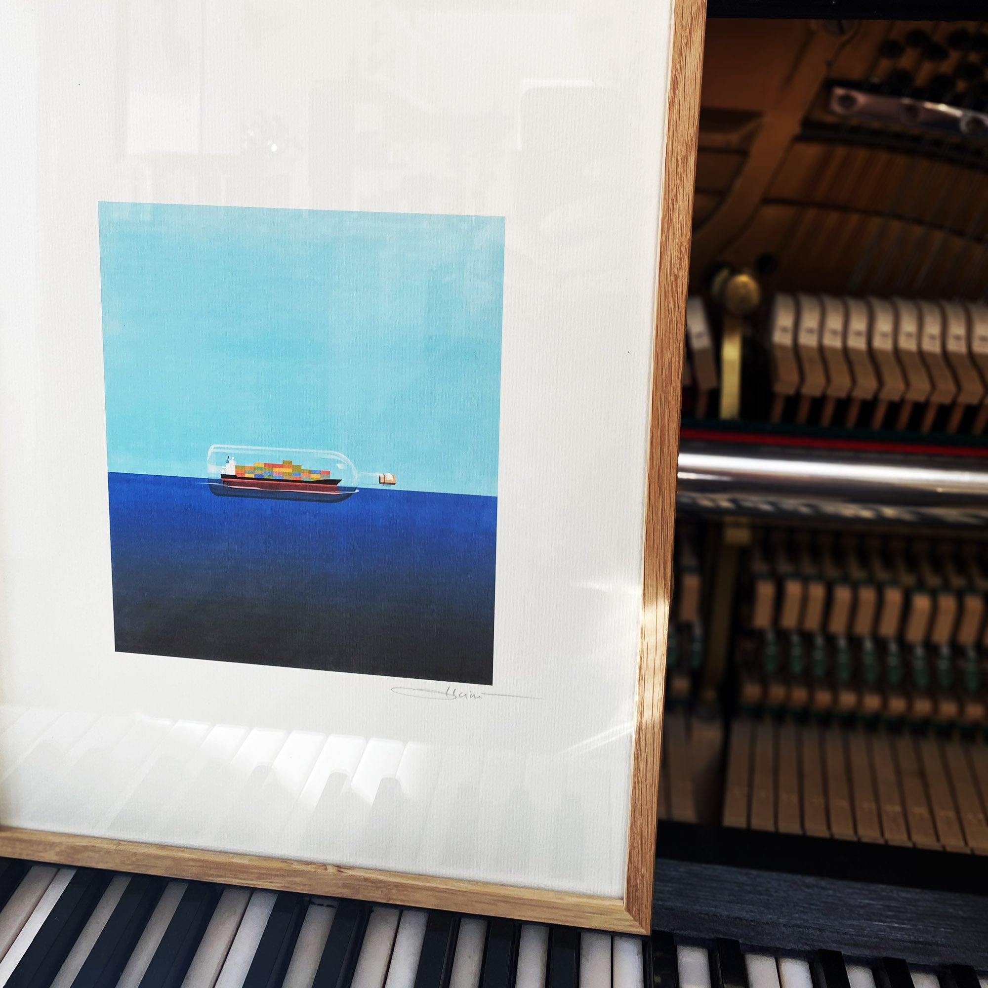 Message in a Bottleneck