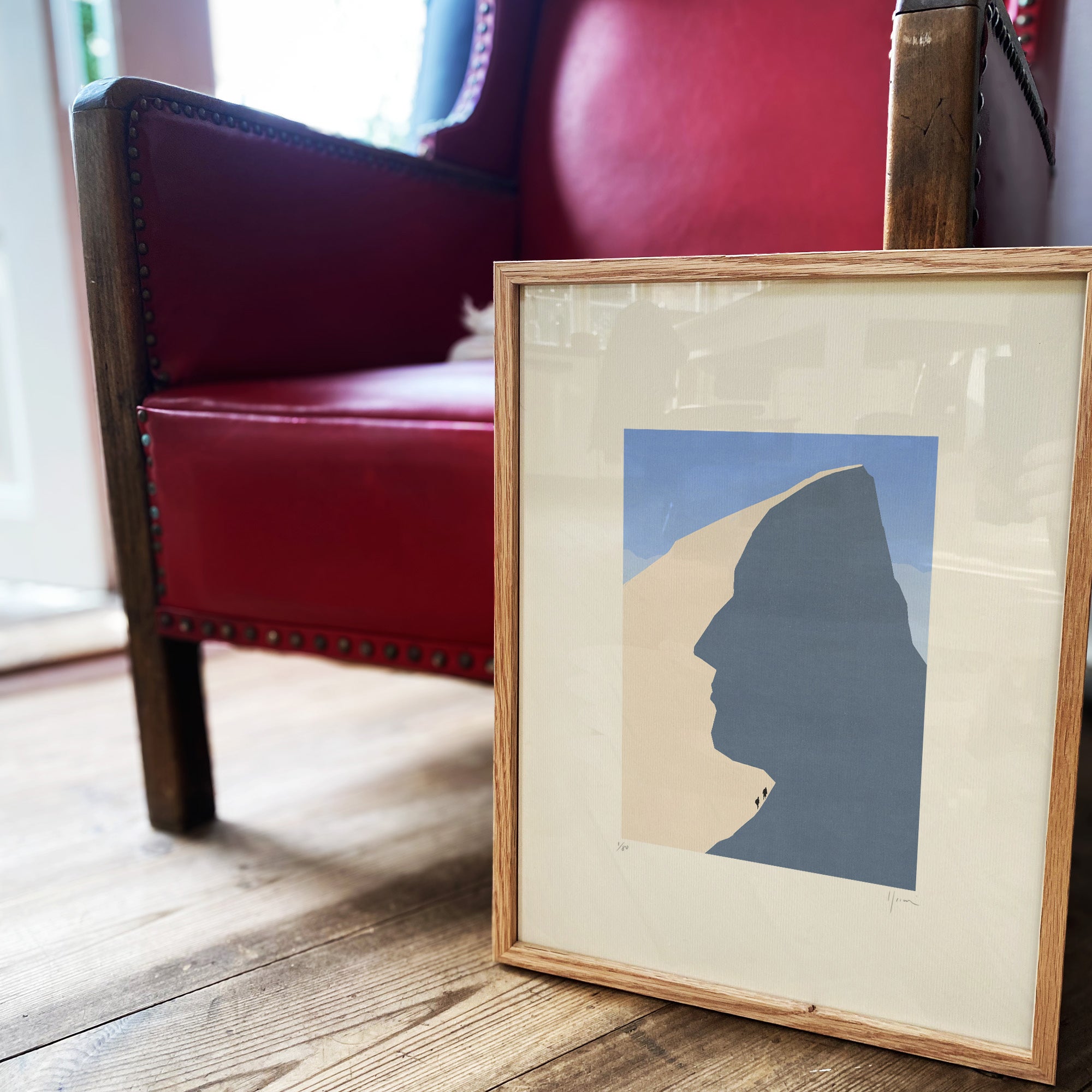 Mountain. Challenge against himself.