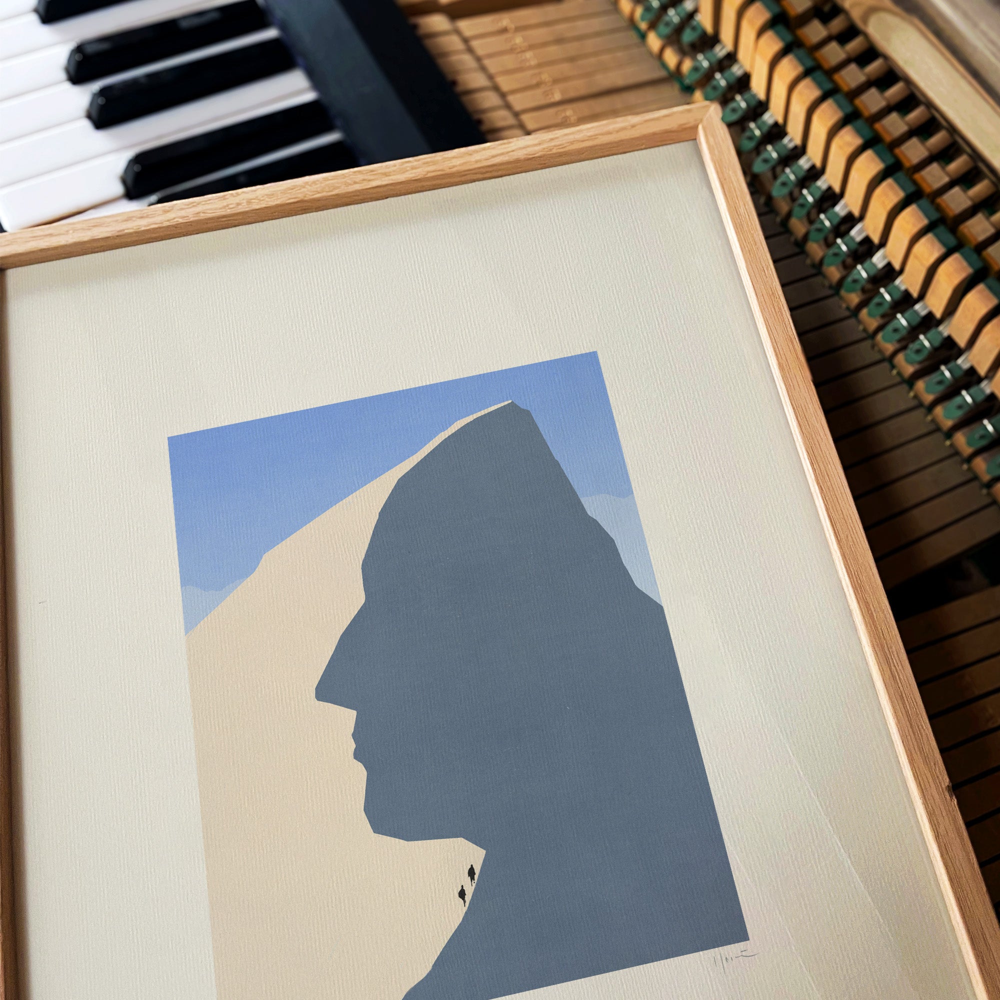 Mountain. Challenge against himself.